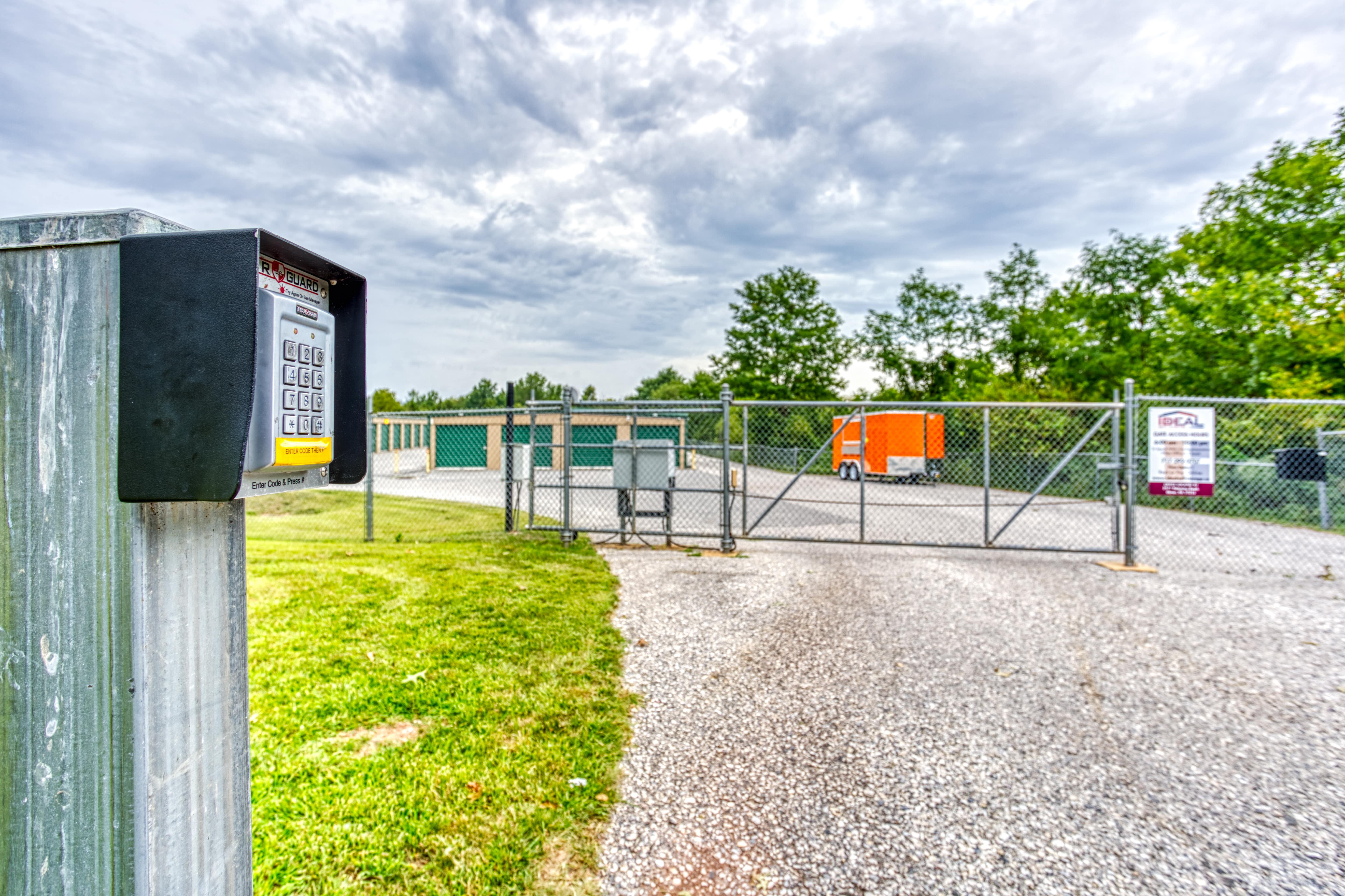 Storage Sense - Dover - PA - Gated Entrance