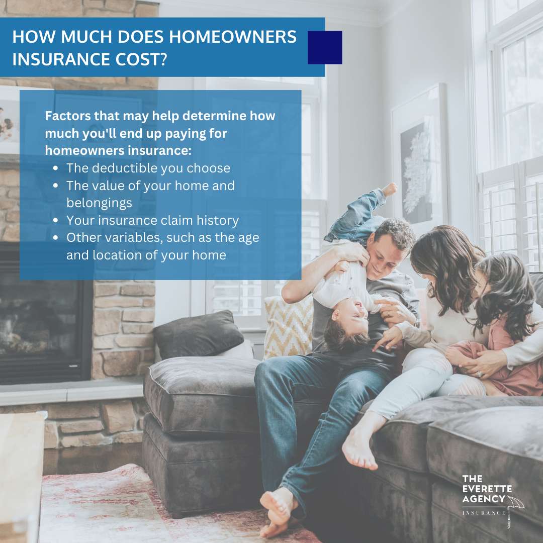 How much is homeowners insurance going to cost me? When you buy a new home, this may be one of the first questions that pops into your mind.