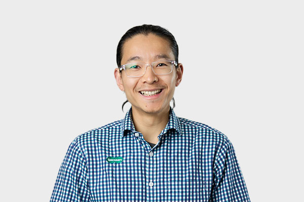 Raphael Zhang in our Ashfield store