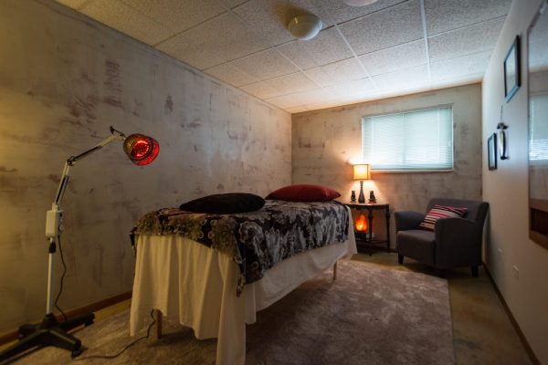 Spa Room With Massage Table