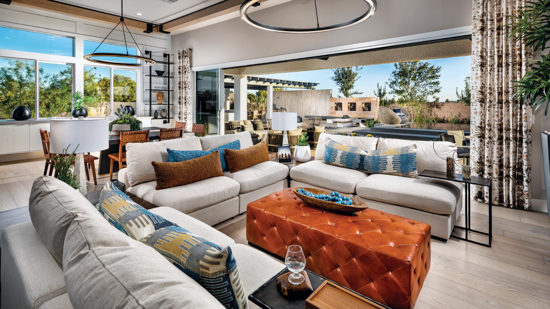 Spacious open-concept floor plans