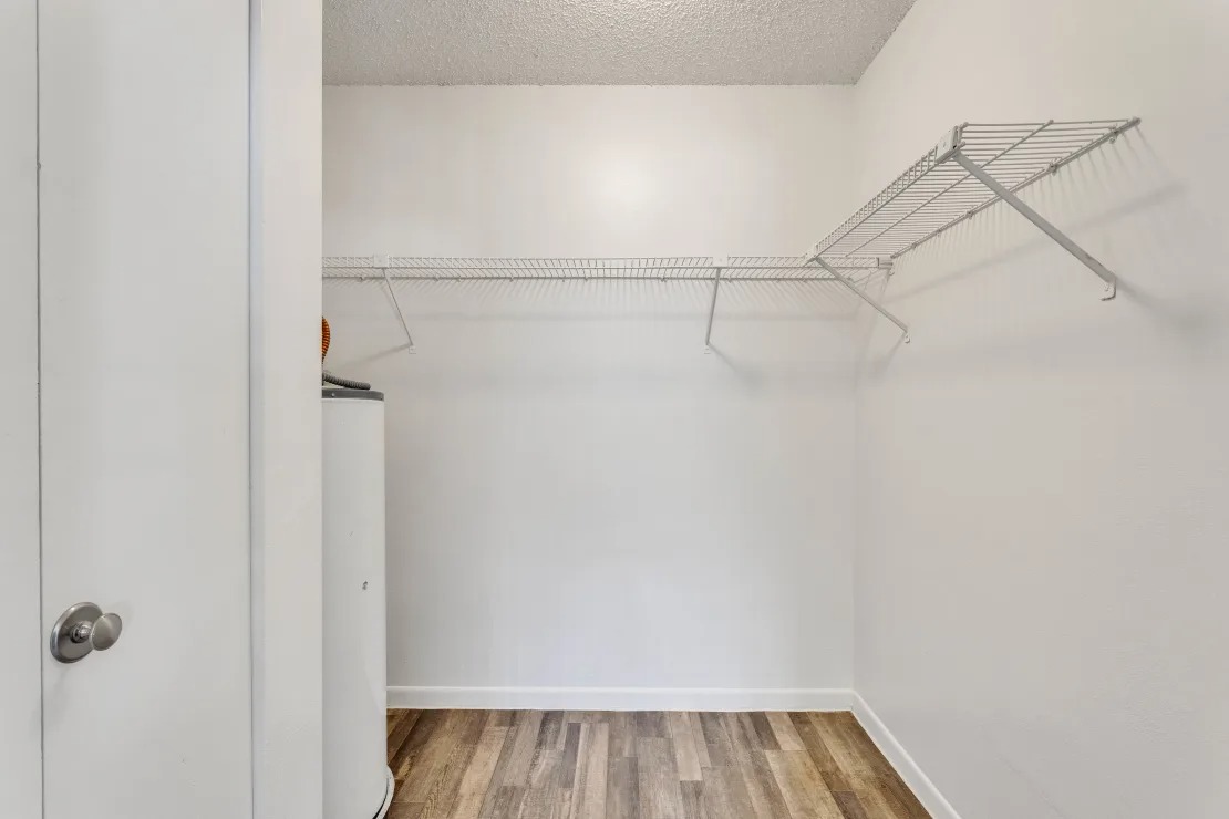 Large closets
