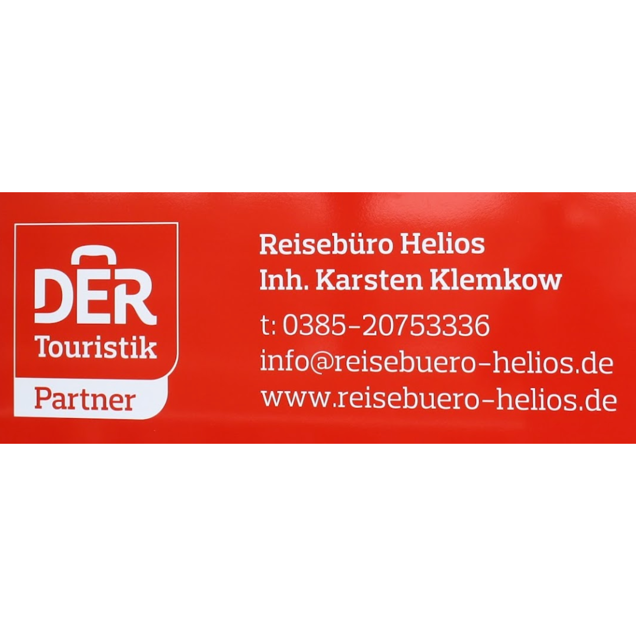 Logo DER - Touristik Partner-Unternehmen Reisebüro Helios