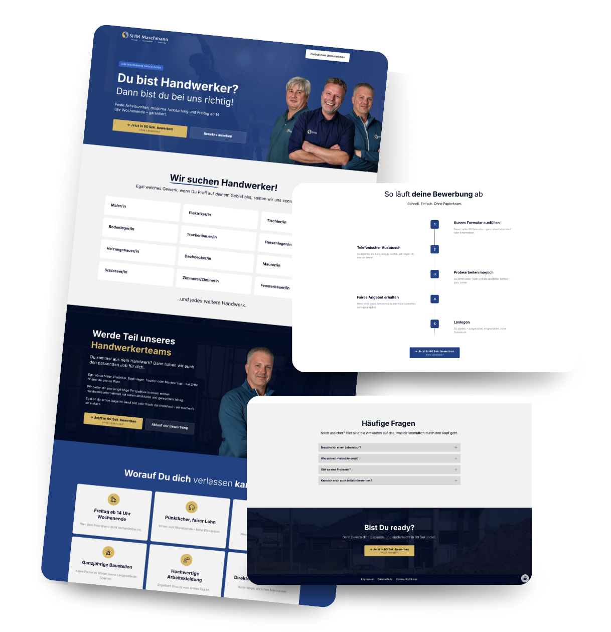Bilder webseita Webdesign