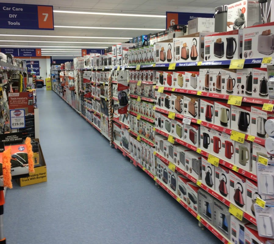 Take a look at B&M's electrical range at their new Belfast store at Drumkeen Retail Park.