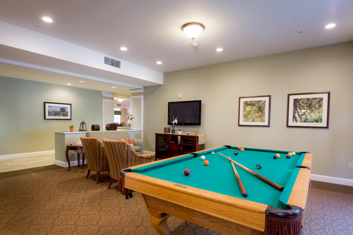 Billiards and Game Room