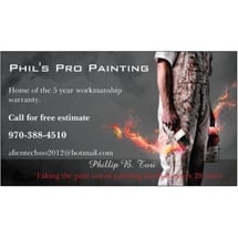 Phil's Pro Painting and Home Improvements Logo