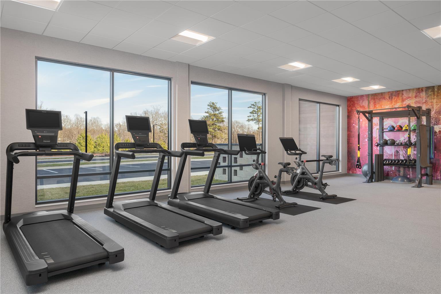 Health club fitness center gym