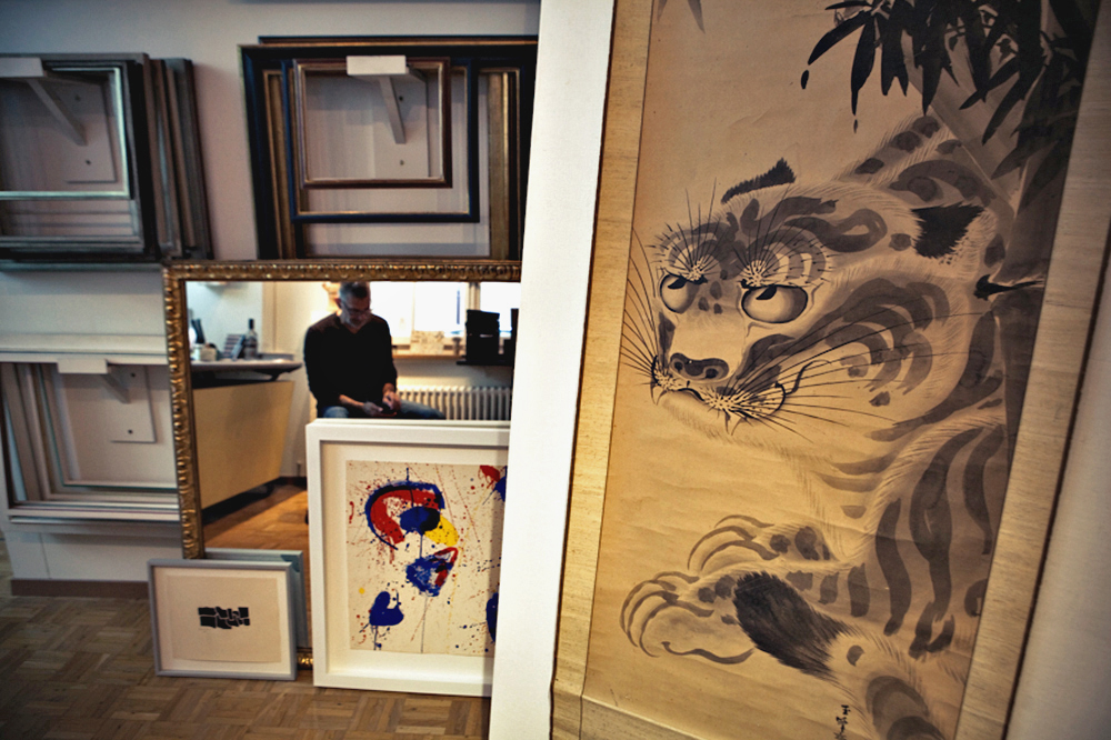 Bilder ZAC Einrahmungen-Vergolden Raum-Bild-Beratung