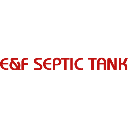E & F Septic Tank Logo