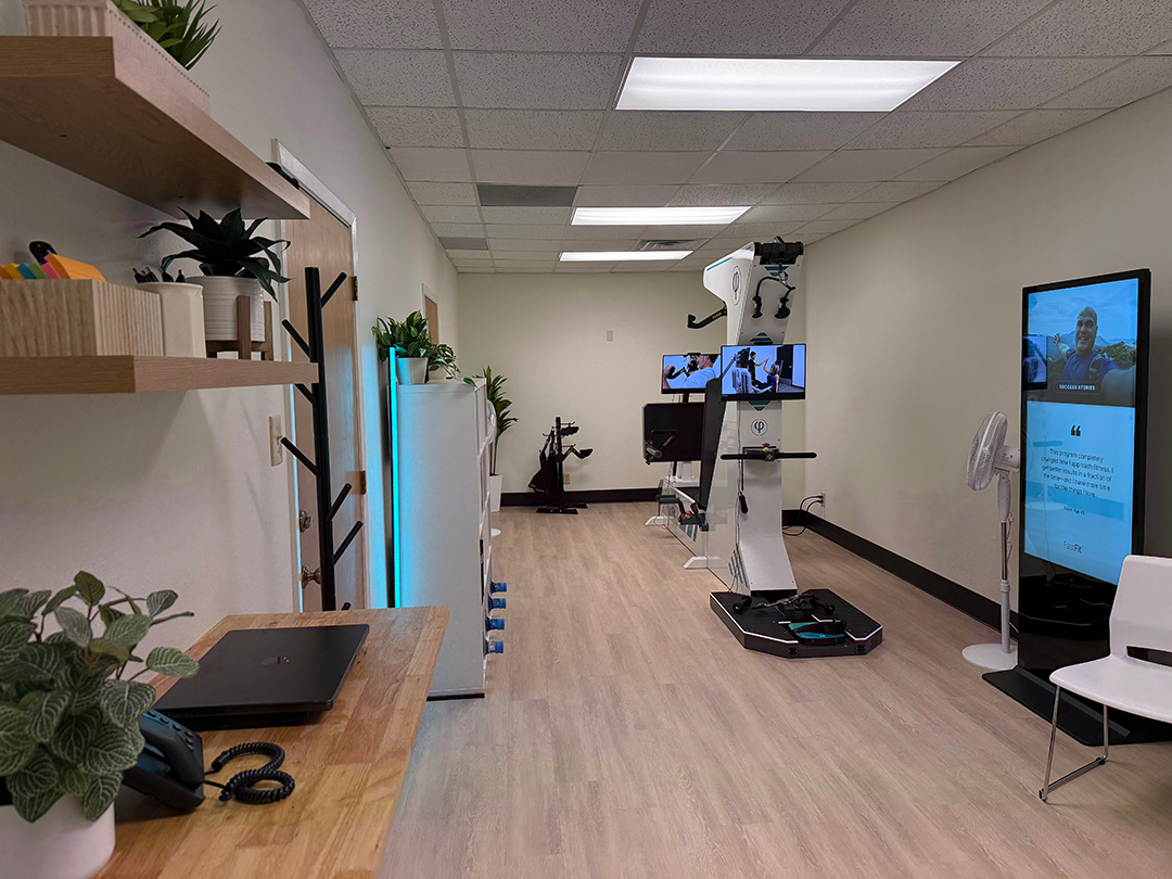 Interior of the Great Hills FastFit studio