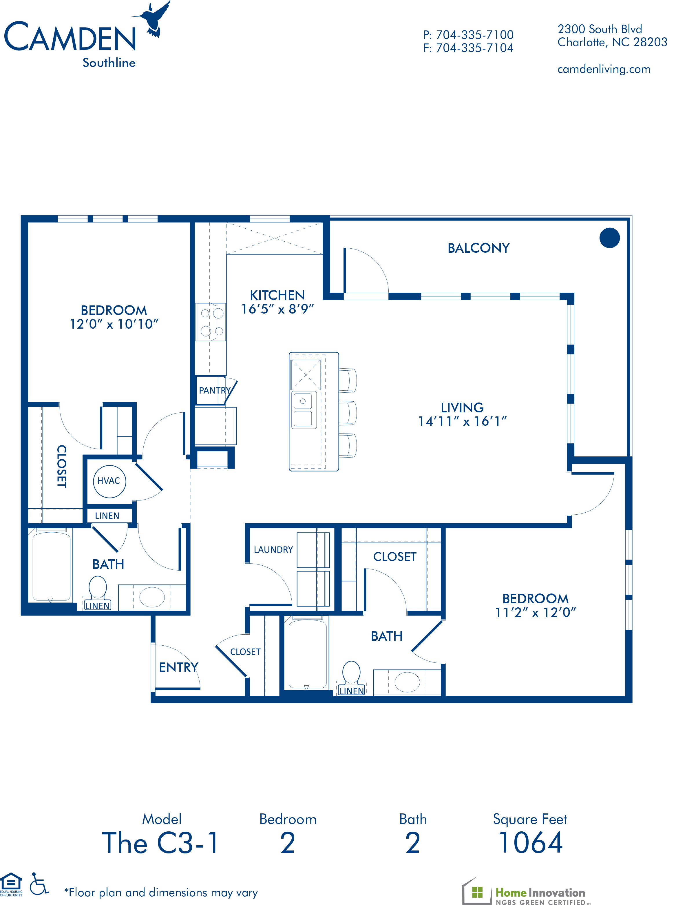 Camden Southline Apartments Photo