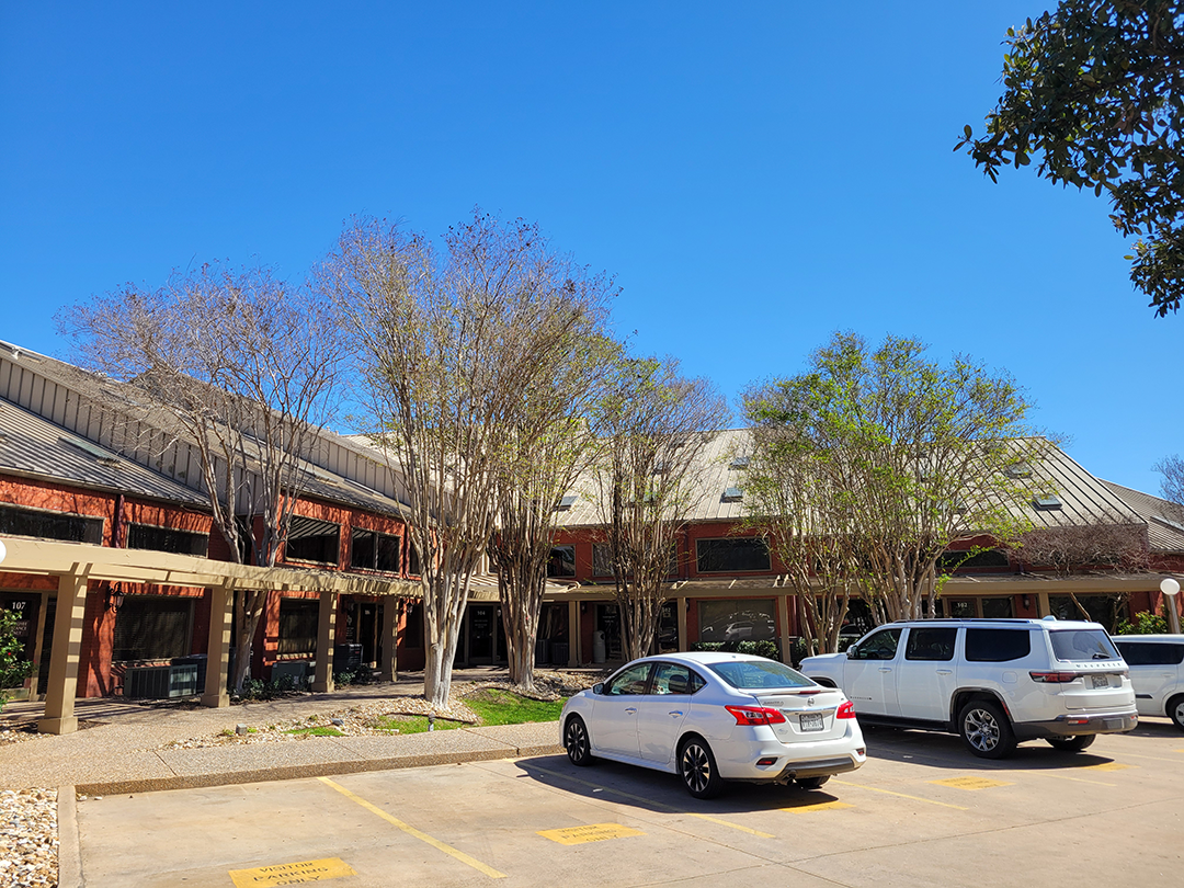 Parking lot of the Great Hills FastFit Studio