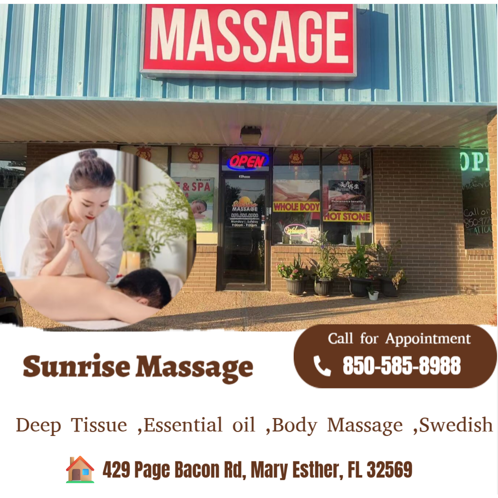 Sunrise Massage (mobile massage available)