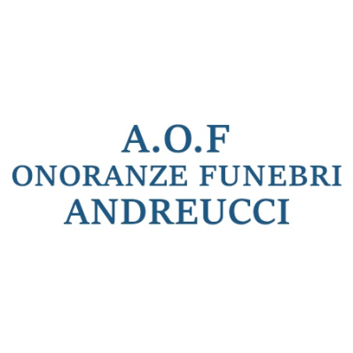 A.O.F.  Andreucci Onoranze Funebri Logo
