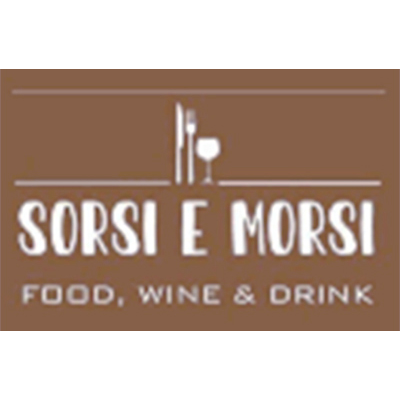 Sorsi e Morsi Food, Wine & Drink Logo