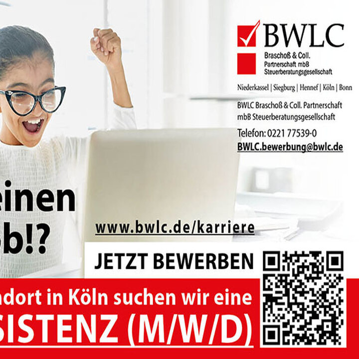 Kundenbild groß 102 BWLC Braschoß & Coll. Partnerschaft mbB Steuerberatungsgesellschaft