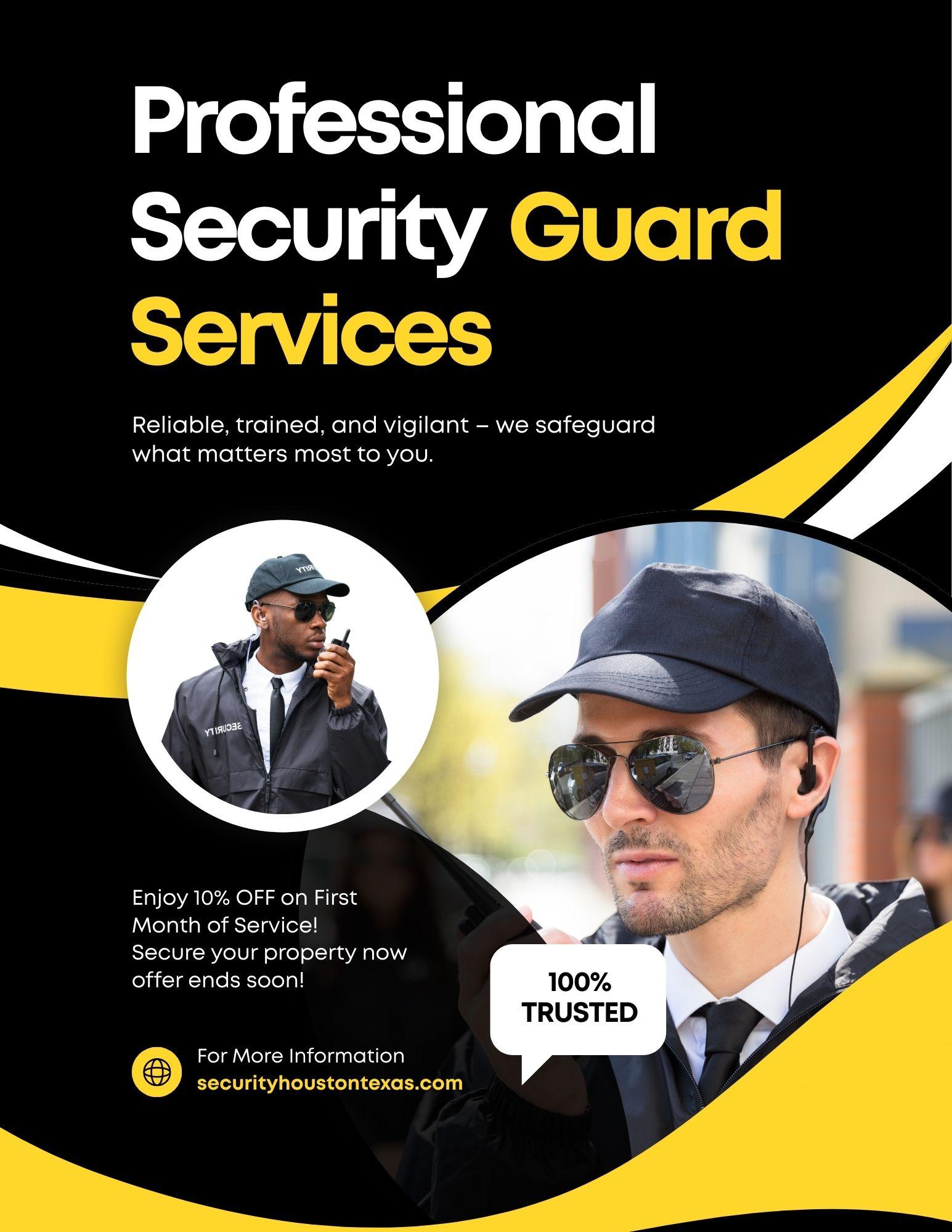 Uniformed ANZ Security officer representing professional guard, patrol, and property protection serv 