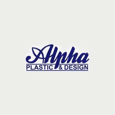 Alpha Plastic & Design Logo