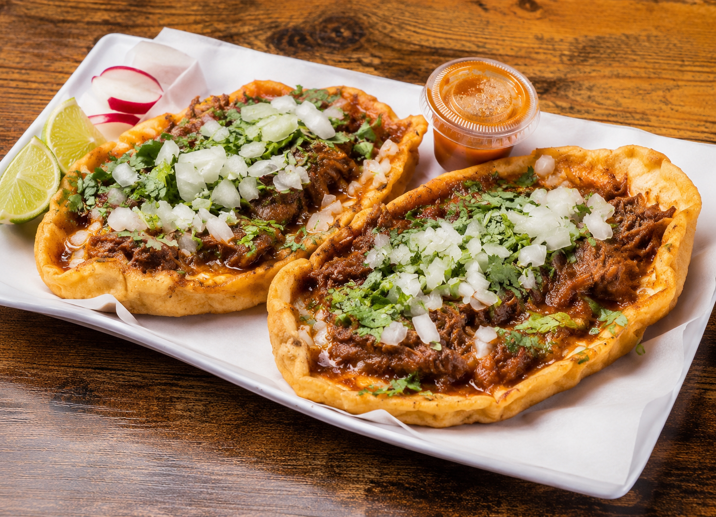 SOPES
Consist small base made from corn masa . The base is then topped with a variety of ingredients 