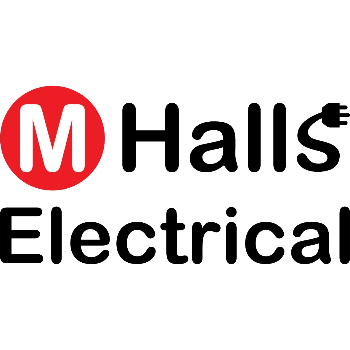M Halls Electrical Logo