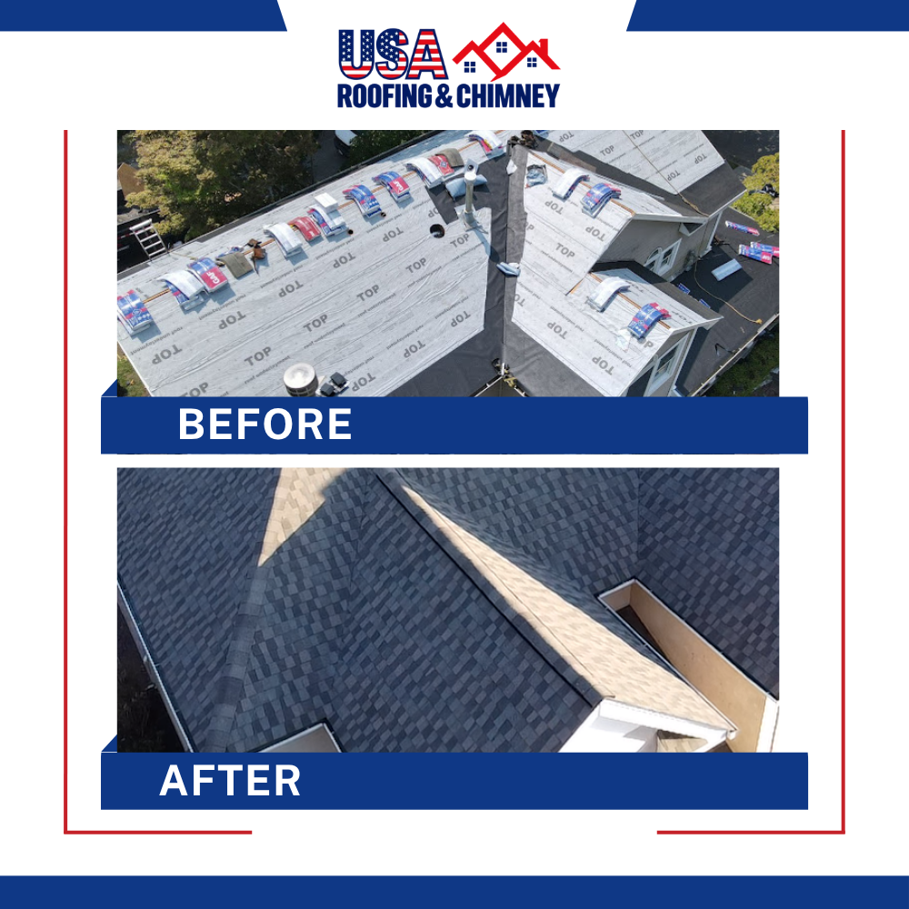 USA Roofing & Chimney LLC is a licensed and insured roofing, chimney, and siding contractor serving  