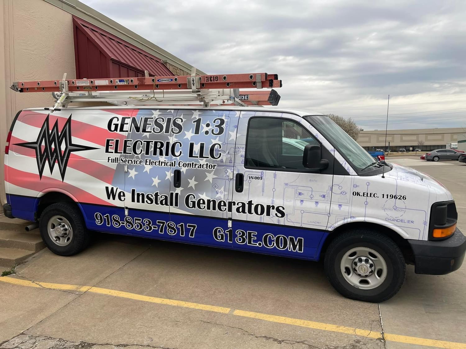 Genesis 1:3 Electric LLC - Tulsa, OK 74134 - (918)853-7817 | ShowMeLocal.com