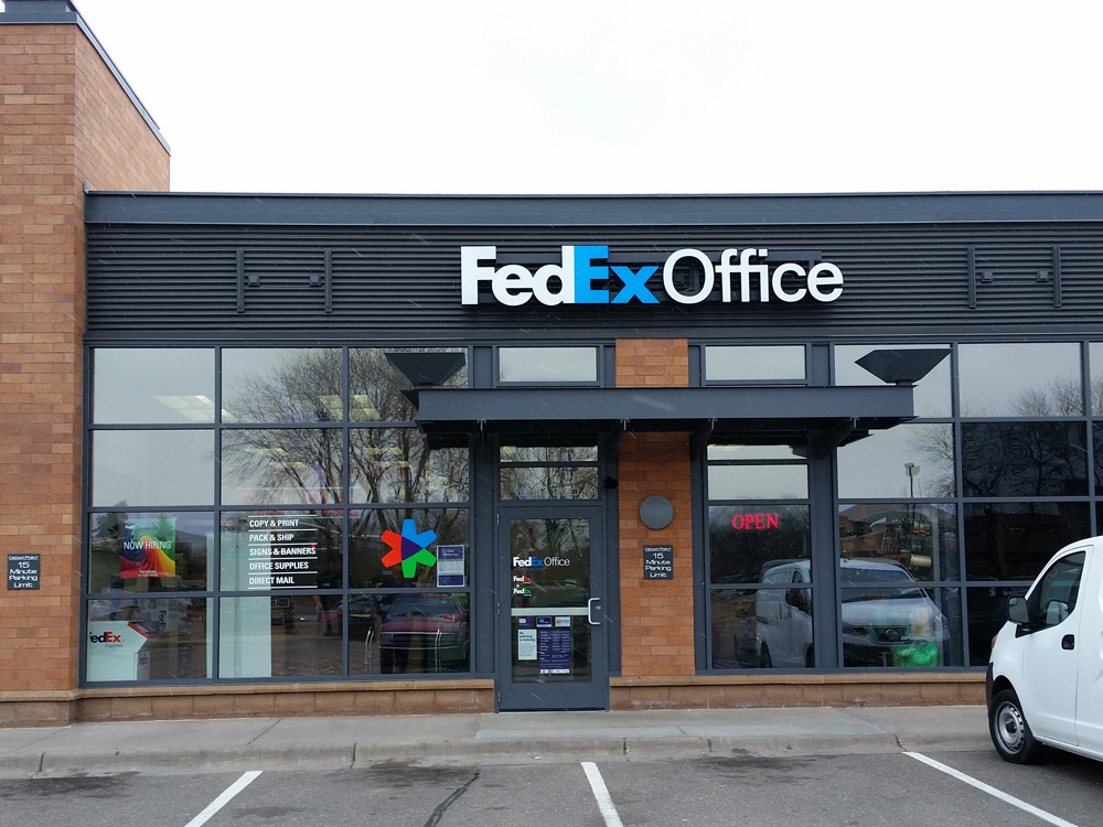 Exterior photo of FedEx Office location at 5330 Cedar Lake Rd S\t Print quickly and easily in the self-service area at the FedEx Office location 5330 Cedar Lake Rd S from email, USB, or the cloud\t FedEx Office Print & Go near 5330 Cedar Lake Rd S\t Shipping boxes and packing services available at FedEx Office 5330 Cedar Lake Rd S\t Get banners, signs, posters and prints at FedEx Office 5330 Cedar Lake Rd S\t Full service printing and packing at FedEx Office 5330 Cedar Lake Rd S\t Drop off FedEx packages near 5330 Cedar Lake Rd S\t FedEx shipping near 5330 Cedar Lake Rd S