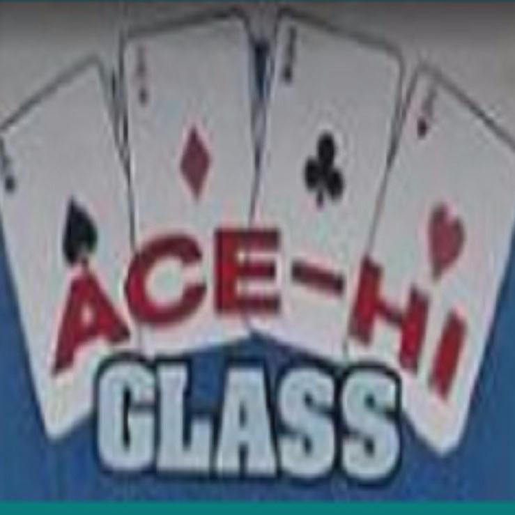 Ace-Hi Glass Logo
