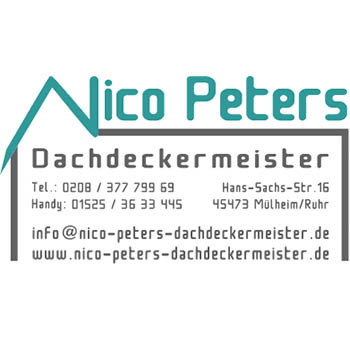 Nico Peters Dachdeckermeister Logo