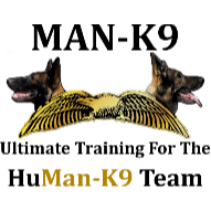 Man-K9 - San Diego Dog Training Logo