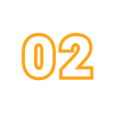 Number 2 icon.