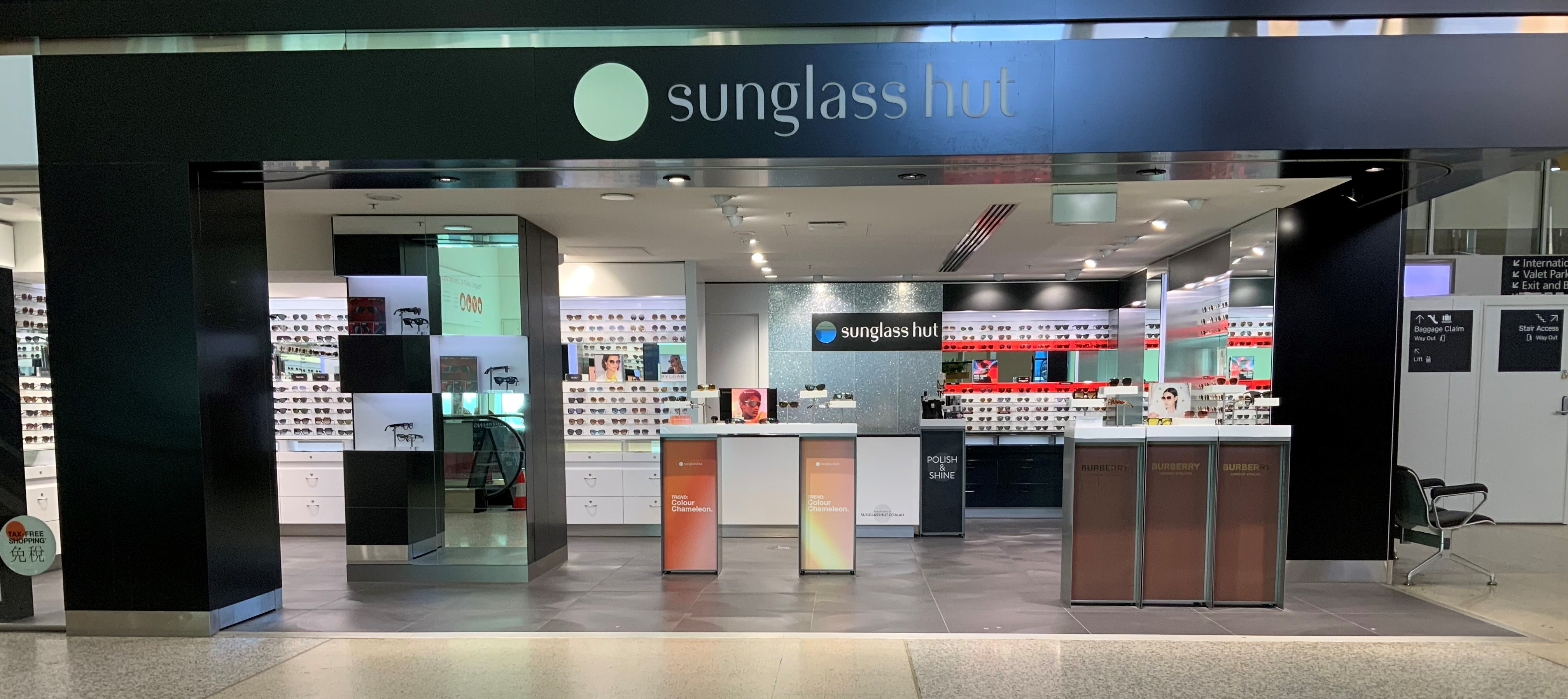 Sunglass Hut Melbourne Domestic Airport T1 Tullamarine (03) 9338 6322