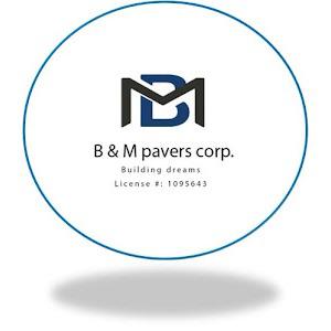 B&M Pavers Logo