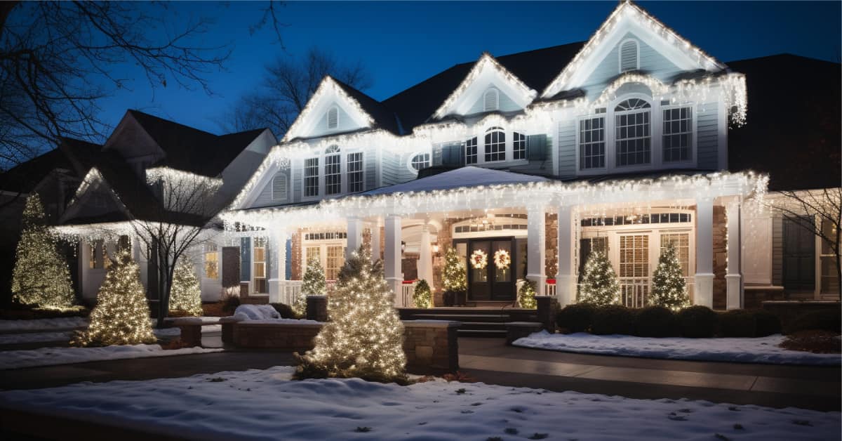 Let's discuss when to put up Christmas Lights, Contact Us