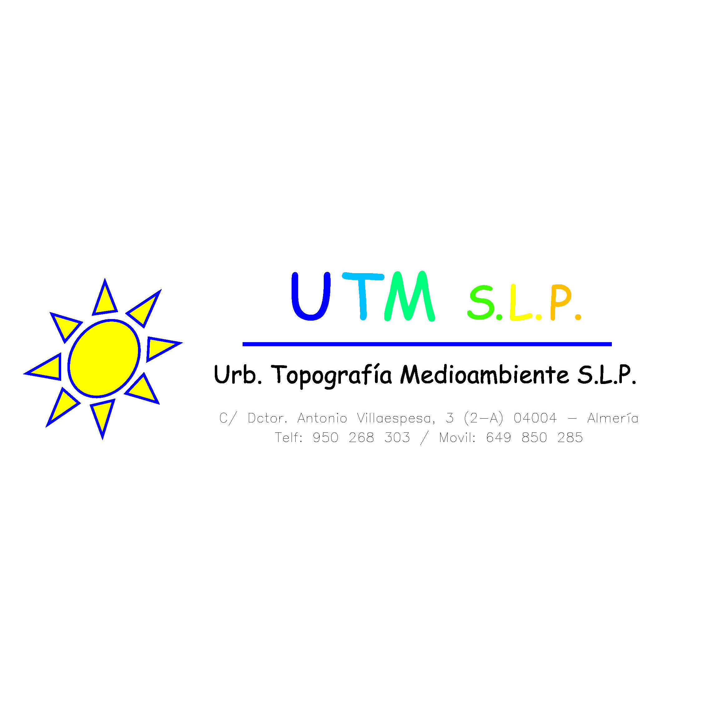UTM Topografía, SLP Logo