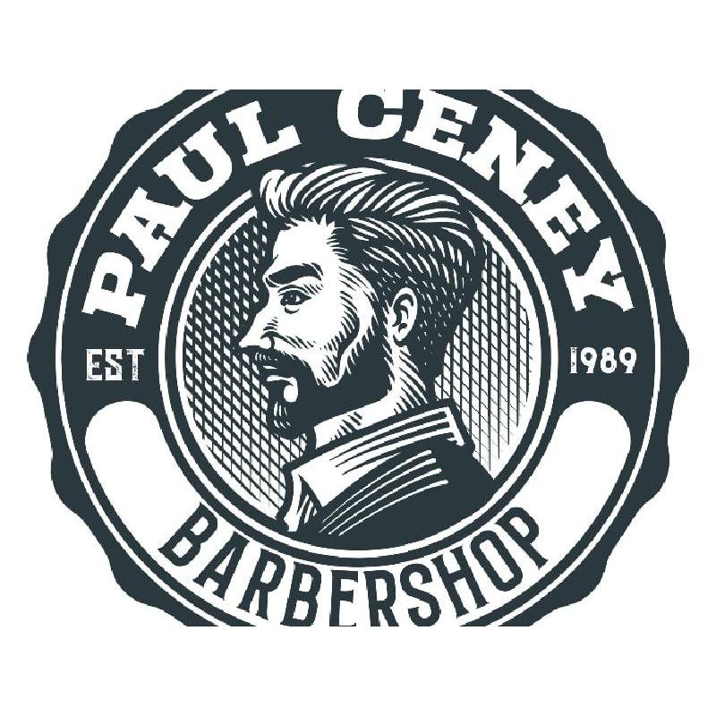 Paul Ceney Barber Shop Logo