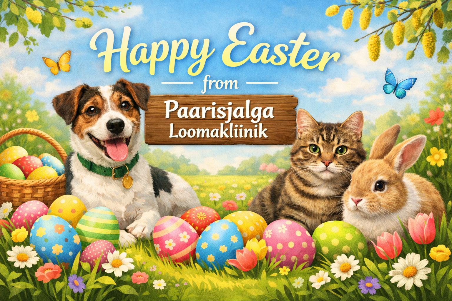 🐣 Lihavõttepühade töökorraldus 🐣