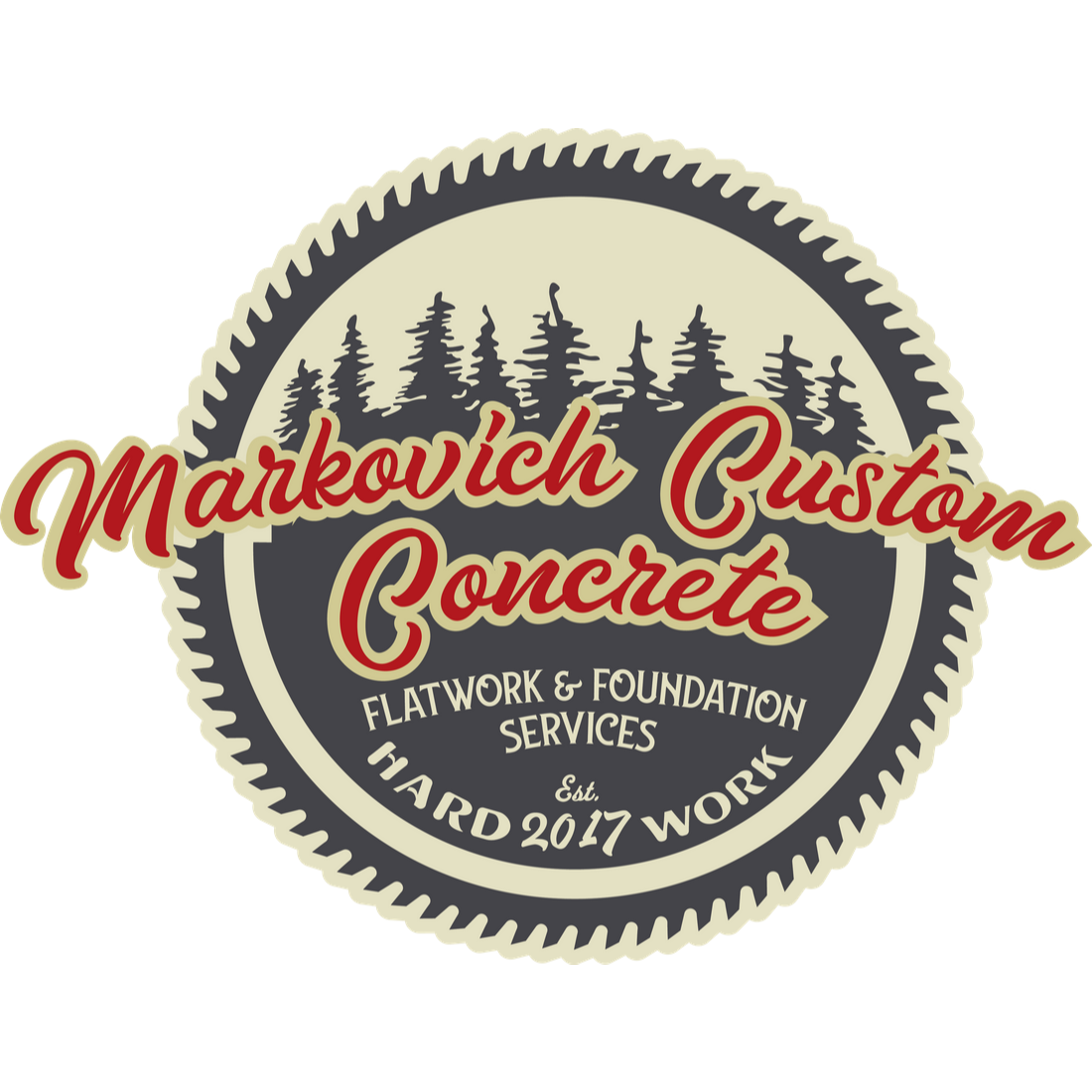 Markovich Custom Concrete, LLC Logo