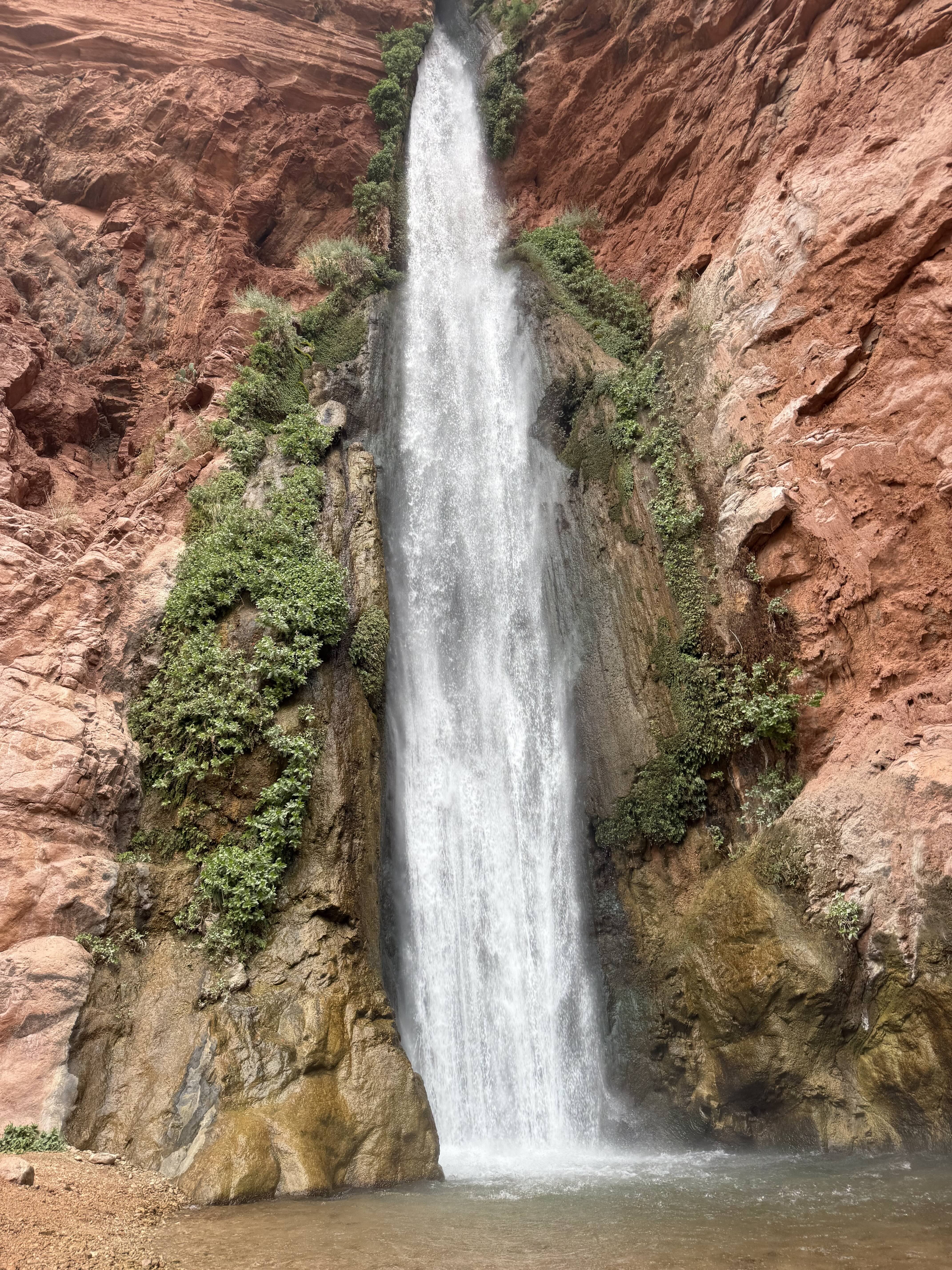 Grand Canyon River Rafting Waterfall 