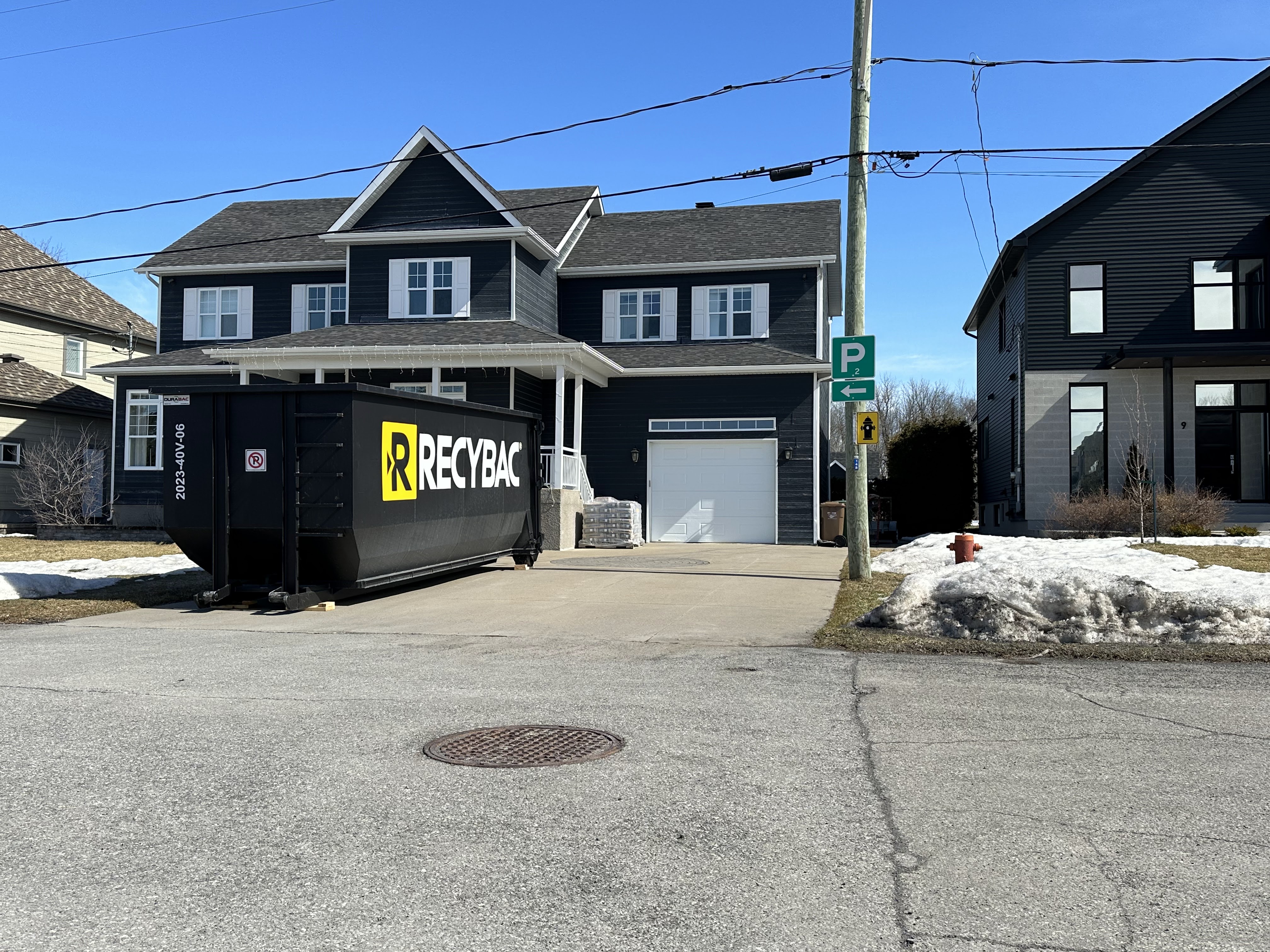 Images Location de conteneur RECYBAC Longueuil