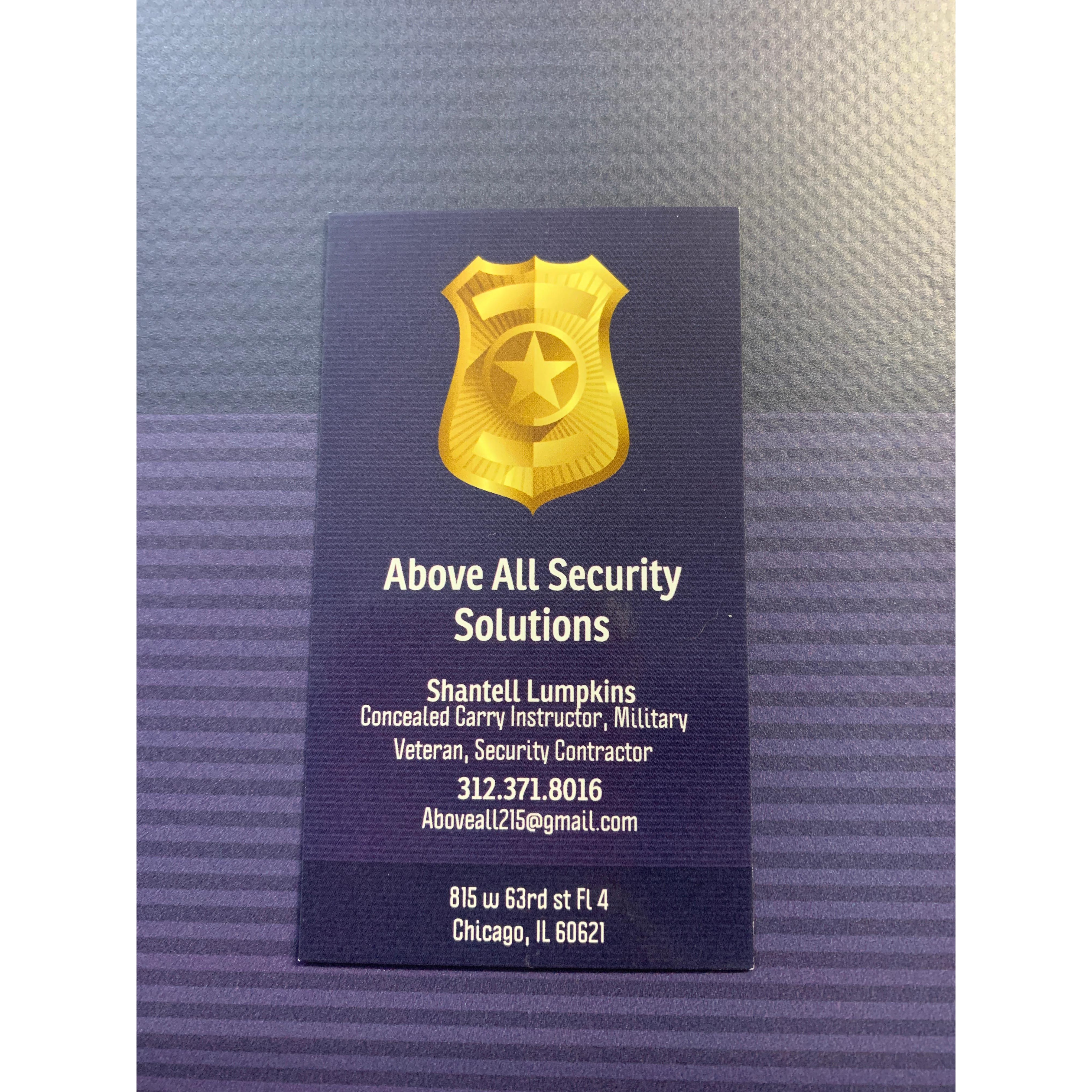 Above All Security Solutions, LLC Logo