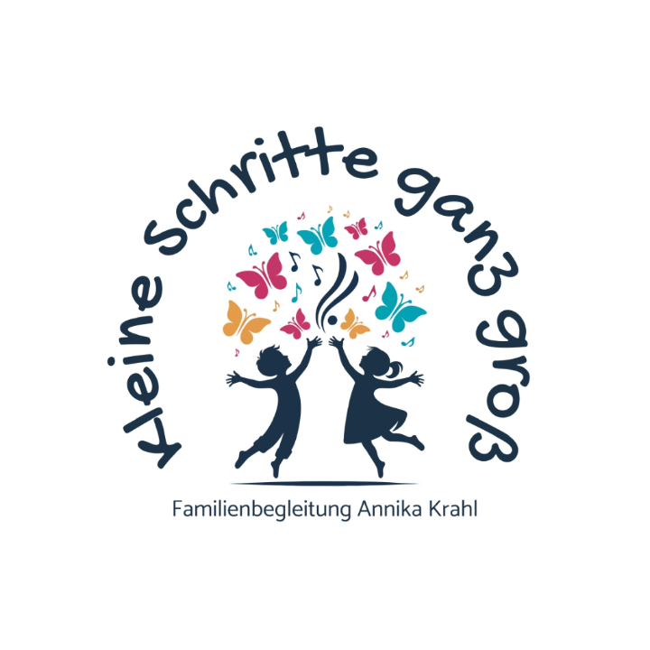 Kleine Schritte ganz groß Familienbegleitung Annika Krahl in Verden an der Aller - Logo