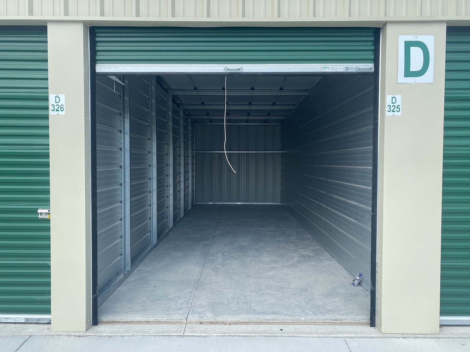 Drive up storage units in West Lawrence, KS