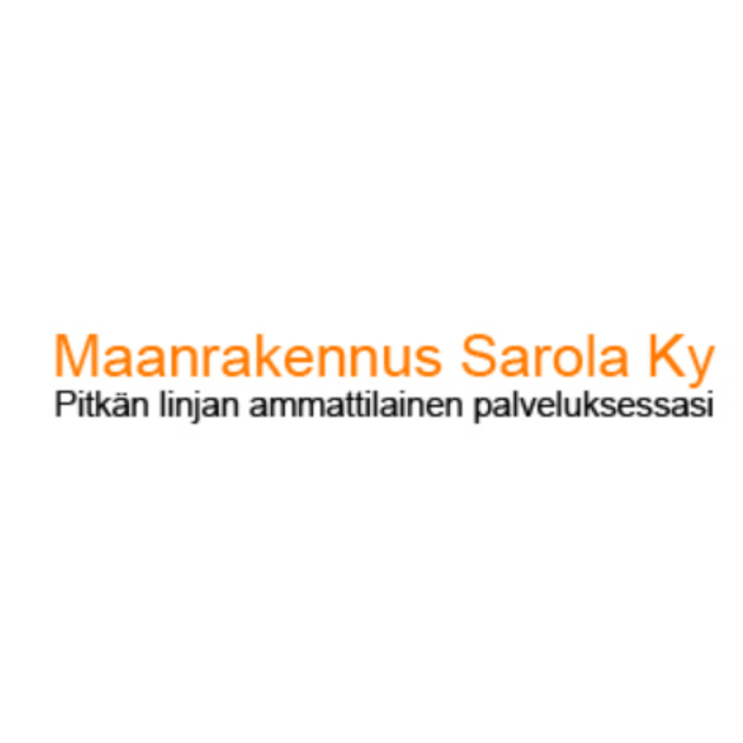 Maanrakennus Sarola Ky Logo