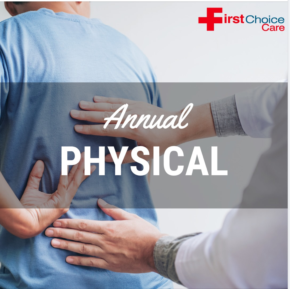 Get your Annual Physical with us!