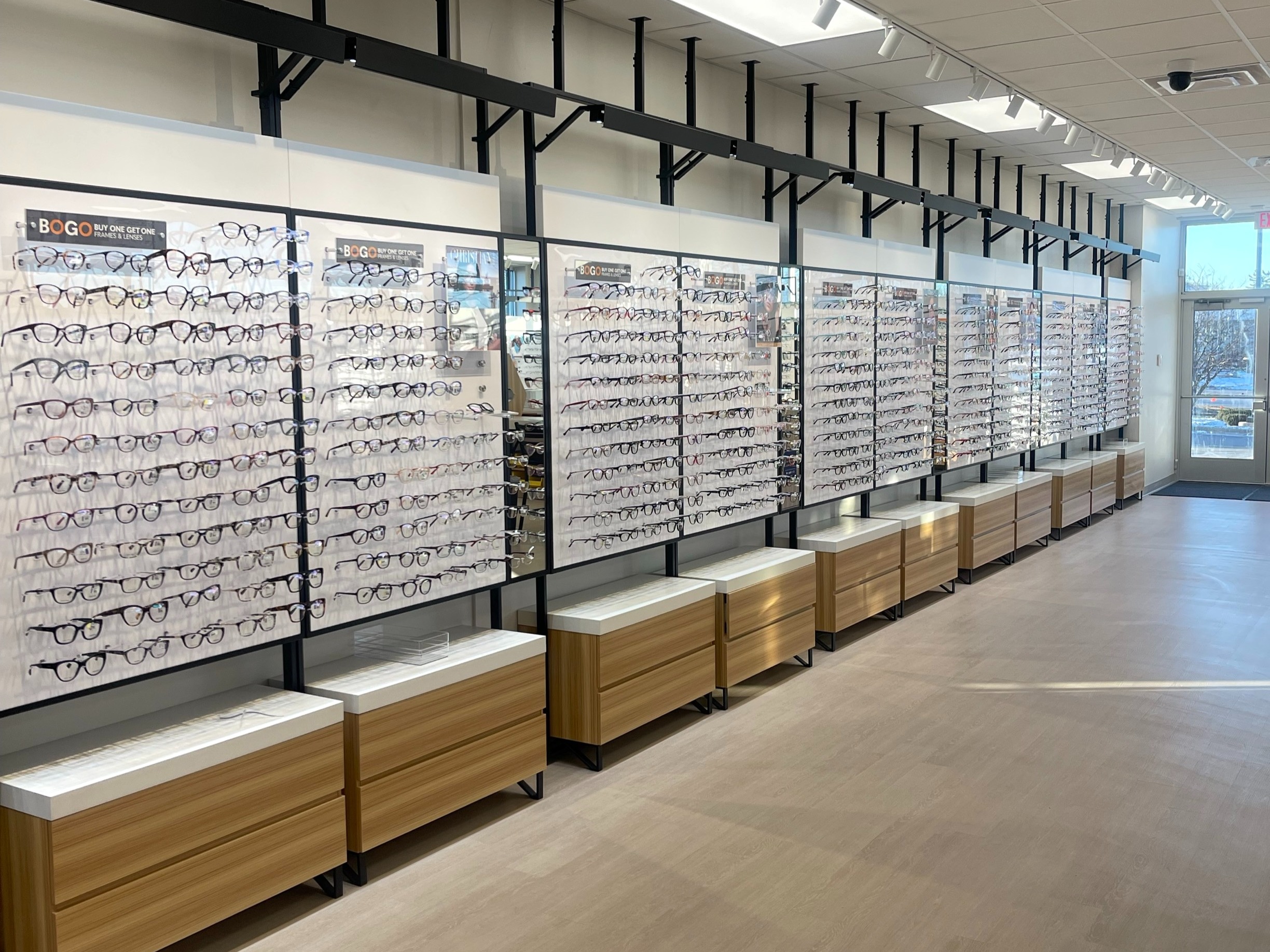 Store Interior at Stanton Optical Store Rockford IL 61108