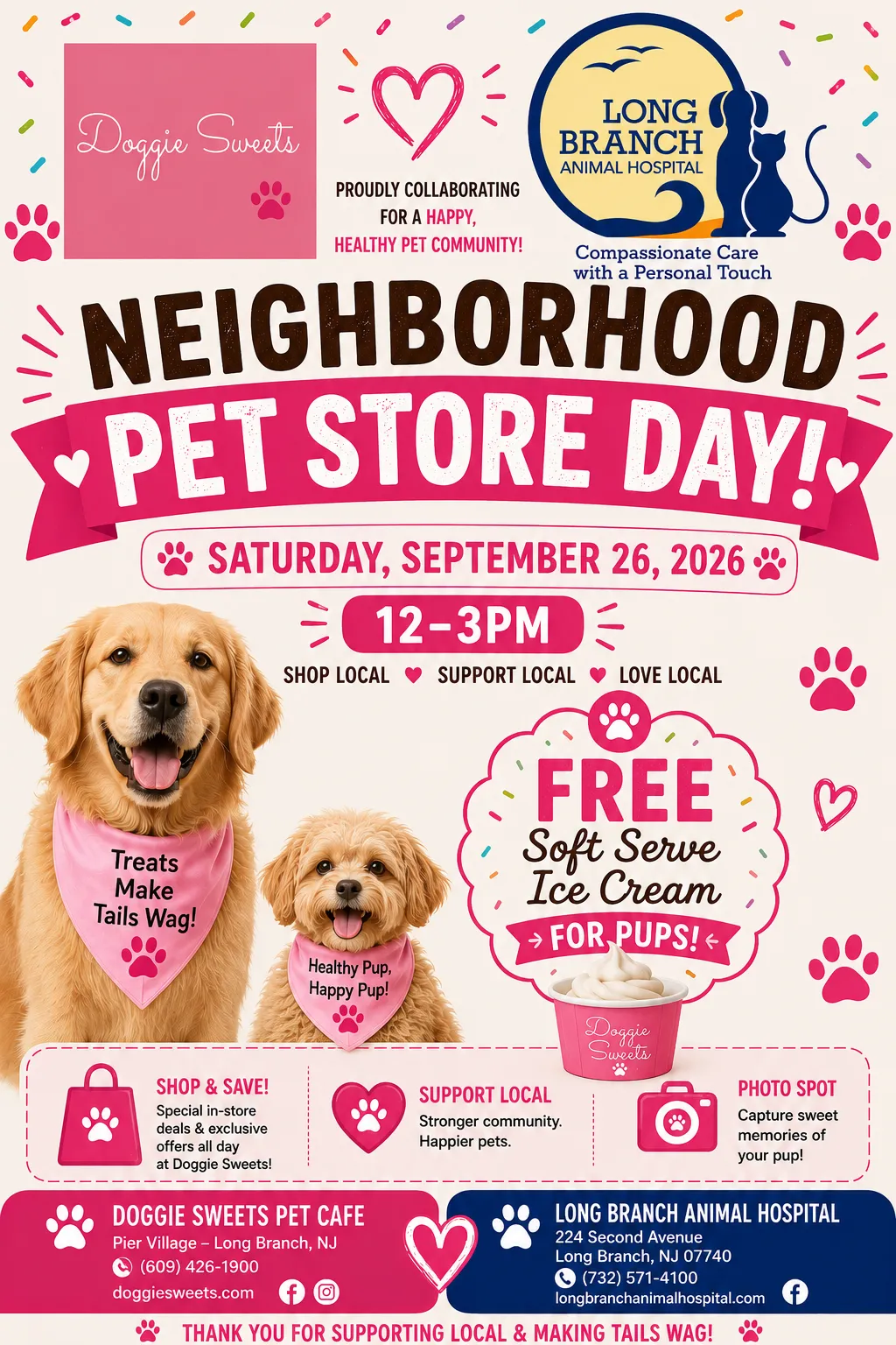 Image of Local Pet Event CAFE EVENT: Neighborhood Pet Store Day! Nearby