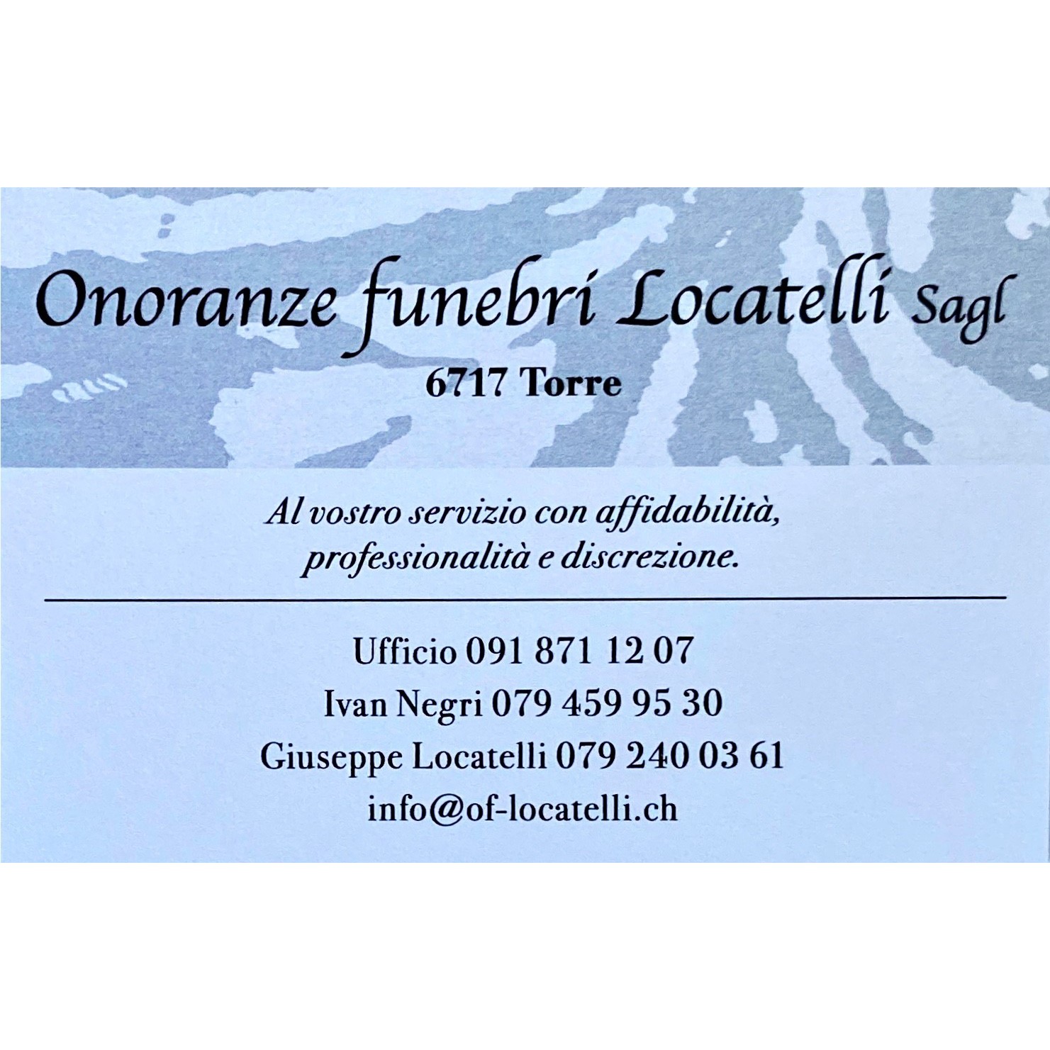 Onoranze Funebri Locatelli Sagl Logo