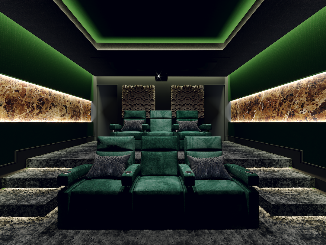 A home cinema installation is unique to your tastes and style. The art of crafting an interior desig Cinemas and Control Ltd Ascot 01344 944300